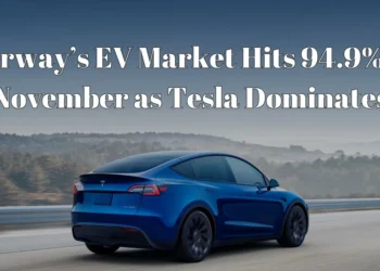EVs Take Record Breaking 94.9% Share in Norway: A Global EV Milestone