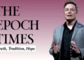 Elon Musk Honored With The Title Of Innovation Newsmaker Of The Year 2024 by The Epoch Times