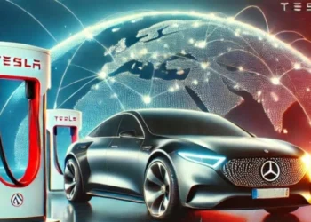 In USA Mercedes EVs Can Be Charged Using A Tesla Supercharger from February 2025 – Full Details
