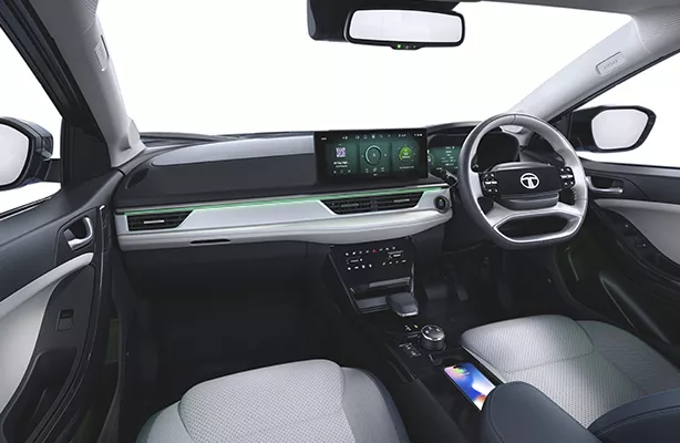 Tata Curvv EV Infotainment